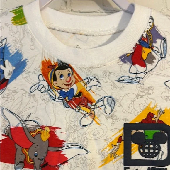 Disney Authentic Character Print Sweatshirt New - Picture 3 of 11